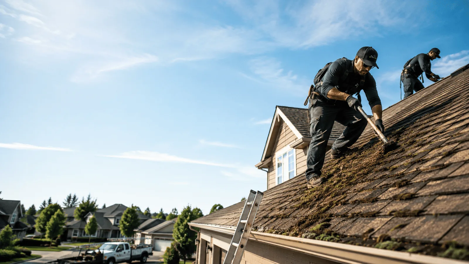 Roof Moss Removal in Texarkana, TX near me